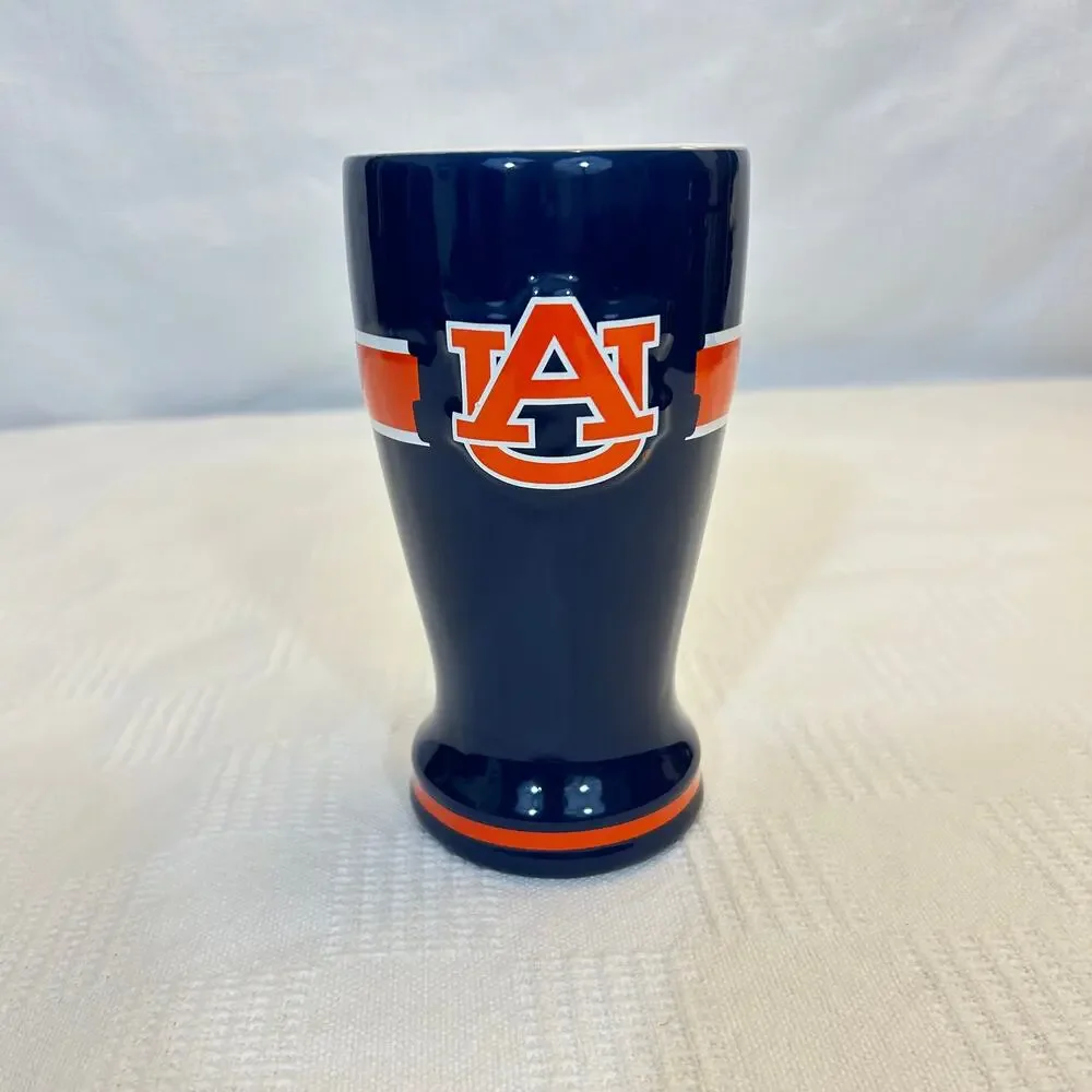 Auburn Tigers Pilsner Mug Ceramic 16 oz. 7